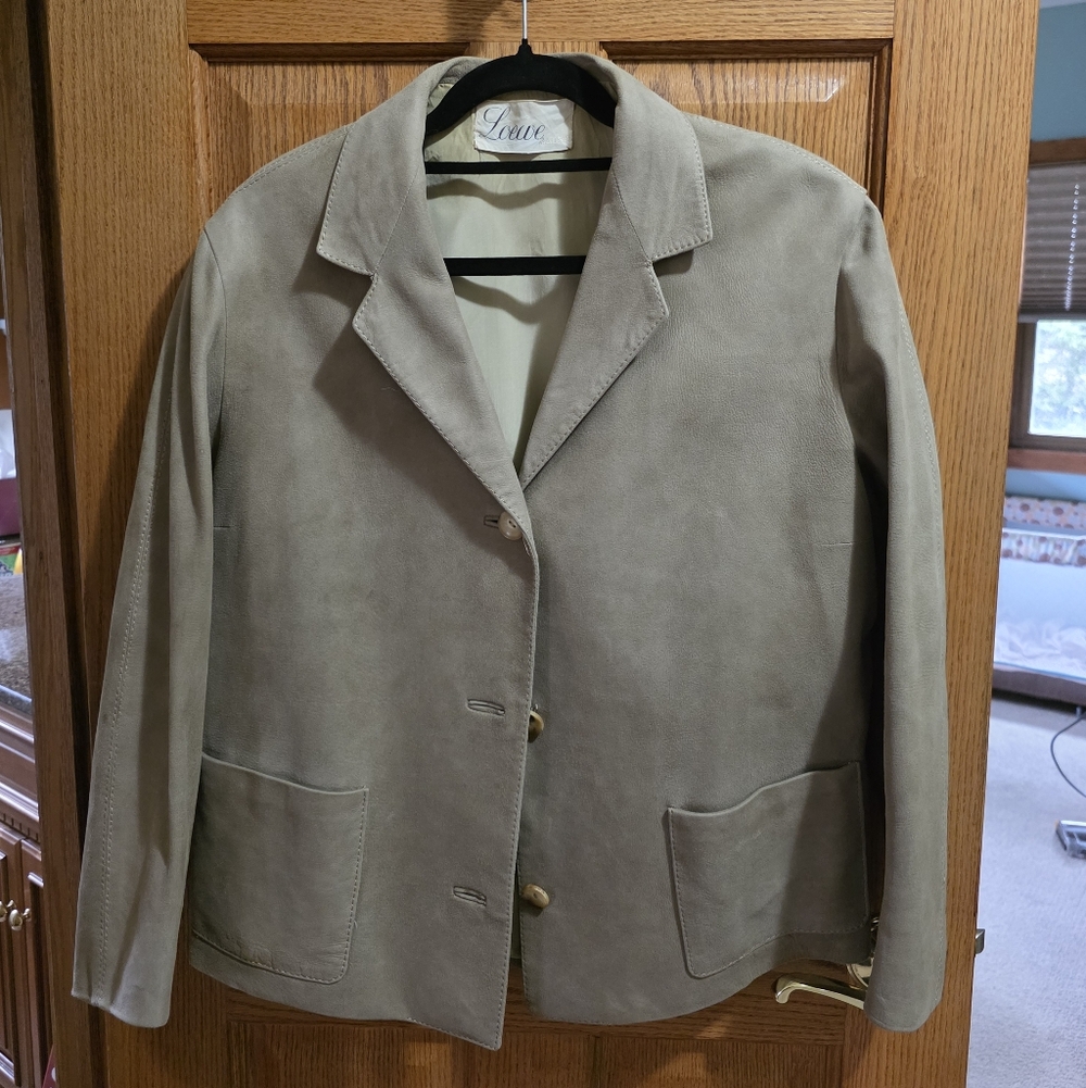 VINTAGE LOEWE MOLESKIN SUEDE JACKET Article No 200